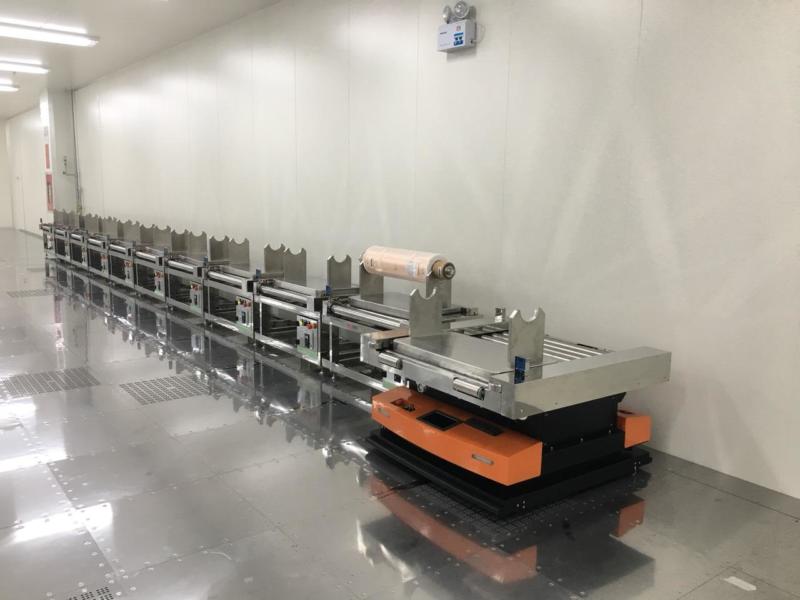 Giải pháp tự động hóa công nghiệp cho nhà máy 4 AGV Nang Bang Tai Belt 2