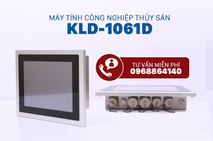 Ứng dụng máy tính công nghiệp KLD-1061D vào nhà máy chế biến thủy sản 